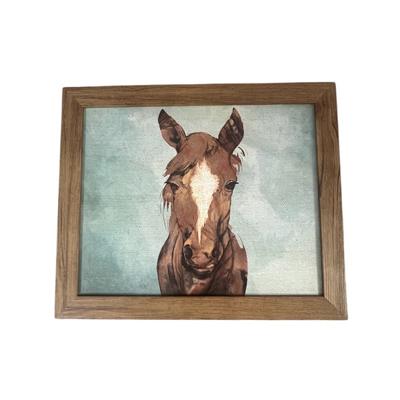 Other - Framed Horse Portrait Art